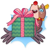 Mr. Deer WhatsApp Sticker #30