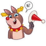 Mr. Deer WhatsApp Sticker #4