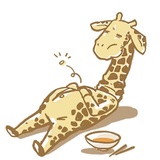 Mr. Giraffe WhatsApp Sticker #28