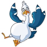 Mr. Gull WhatsApp Sticker #12