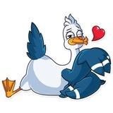 Mr. Gull WhatsApp Sticker #2