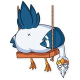 Mr. Gull WhatsApp Sticker #28