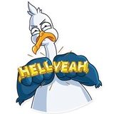 Mr. Gull WhatsApp Sticker #6
