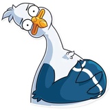 Mr. Gull WhatsApp Sticker #8