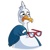 Mr. Gull WhatsApp Sticker #9