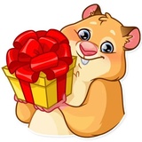 Mr. Hamster WhatsApp Sticker #20