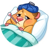 Mr. Hamster WhatsApp Sticker #24