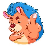 Meet the Hedgehog WhatsApp Sticker #11