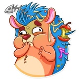 Meet the Hedgehog WhatsApp Sticker #17