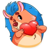 Meet the Hedgehog WhatsApp Sticker #2