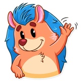 Meet the Hedgehog WhatsApp Sticker #5