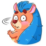 Meet the Hedgehog WhatsApp Sticker #7