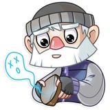 Mr. Hobo WhatsApp Sticker #10