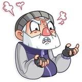 Mr. Hobo WhatsApp Sticker #11