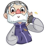 Mr. Hobo WhatsApp Sticker #14