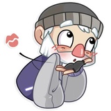 Mr. Hobo WhatsApp Sticker #2