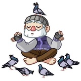 Mr. Hobo WhatsApp Sticker #22
