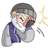 Mr. Hobo WhatsApp Sticker #26