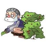Mr. Hobo WhatsApp Sticker #27