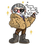 Mr. Hobo WhatsApp Sticker #28