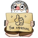 Mr. Hobo WhatsApp Sticker #3