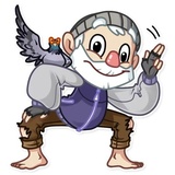 Mr. Hobo WhatsApp Sticker #5