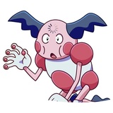 Mr. Mime WhatsApp Sticker #21