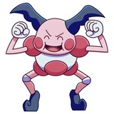 Mr. Mime WhatsApp Sticker #22