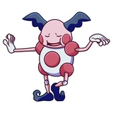 Mr. Mime WhatsApp Sticker #24