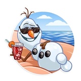 Olaf WhatsApp Sticker #12