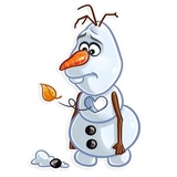 Olaf WhatsApp Sticker #16