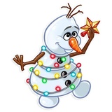 Olaf WhatsApp Sticker #22