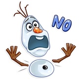 Olaf WhatsApp Sticker #30