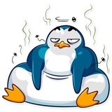 Mr. Penguin WhatsApp Sticker #12