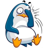 Mr. Penguin WhatsApp Sticker #15