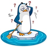 Mr. Penguin WhatsApp Sticker #25