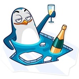 Mr. Penguin WhatsApp Sticker #28