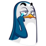 Mr. Penguin WhatsApp Sticker #30