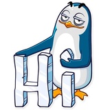 Mr. Penguin WhatsApp Sticker #5