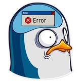 Mr. Penguin WhatsApp Sticker #8