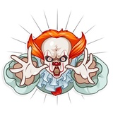 Pennywise WhatsApp Sticker #11