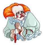 Pennywise WhatsApp Sticker #16