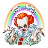 Pennywise WhatsApp Sticker #24