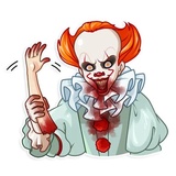 Pennywise WhatsApp Sticker #5