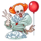 Pennywise WhatsApp Sticker #6