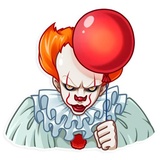 Pennywise WhatsApp Sticker #7