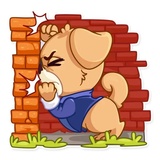Mr. Pup WhatsApp Sticker #12