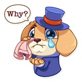 Mr. Pup WhatsApp Sticker #27