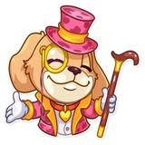 Mr. Pup WhatsApp Sticker #5
