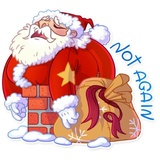 Ho Ho Ho WhatsApp Sticker #25